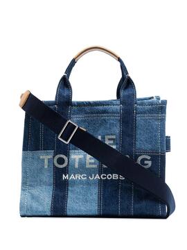 Bolso Marc Jacobs The Medium Tote Blue Denim